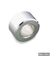 Entretoise - ALESAGE INTERNE : 3/8" - DIAMETRE EXTERNE : 19MM - LONGUEUR : 12.70mm / 1/2" - CHROME - LA PIECE