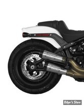 - Silencieux TWO BROTHERS RACING - SOFTAIL M8 - FXFB / FXFBS - SHORTY SLIP-ON  3" - ACIER INOX / NOIR CARBONE - 005-5040499D