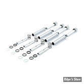 ECLATE H - PIECE N° 08 - KIT COUVRE TIGES CULBUTEURS - BIGTWIN 84/99 - chrome