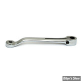 DOC A / PIÈCE N° 26 - BRAS DE SELECTEUR - SOFTAIL FXST 84/85 / FXWG 80/85 / BIGTWIN FL 74/E79 - OEM 33664-81 - CHROME