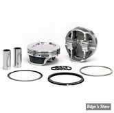 ECLATE G - PIECE N° 20 - KIT PISTONS KEITH BLACK (KB) - TWINCAM 07/17 - CONVERSION 96"/103"  EN 110" - COMPRESSION :  9.5:1 - COTE : +0.000 - FORGE 4032 ALLOY - KB913C