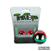 BOUCHONS DE VALVE TRIK TOPZ - LADY BUG