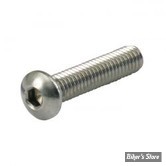 VIS TETE BOMBEE 1/4"-20 X 25.40MM / 1" - ALLEN - INOX - LA PIECE