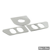 ECLATE A1 - PIECE N° 00 - KIT DE CACHES CONTACTEUR & INTERRUPTEURS - TOURING 96/13 - OEM 00000-00 - CHROME IGNITION & SWITCH COVER SET 3PCS