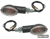 CLIGNOTANTS K&S TECHNOLOGIES INC.- UNIVERSAL MINI-STALK MARKER LIGHT - OVAL - CORPS: NOIR / CABOCHON : CLAIR