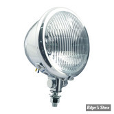 4 1/2 / PHARE BATES STYLE FOG LAMP - MCS - OPTIQUE : CLAIR / RAINURÉ