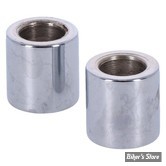 ENTRETOISE D'AXE DE ROUE - DIAMETRE INTERNE : 19.10mm / 3/4" - EPAISSEUR :31.75 MM / 1 1/4" - PAUGHCO - CHROME - LA PAIRE - 125075