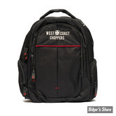 SAC A DOS - WEST COAST CHOPPERS - WCC - TRAVEL BACKPACK - NOIR