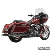 ECHAPPEMENT COBRA - 2EN2 CROSSOVER - TOURING 10/16 - 2-1/2" Speedster Duals exhaust - NOIR - 6973B