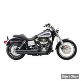 ECHAPPEMENT COBRA - SPEEDSTER SLASHDOWN - DYNA 12/17 - NOIR / EMBOUT : CHROME - 6858B