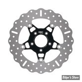 - ECLATE DF - PIECE N° 01 -  DISQUE AVANT 11.5" - OEM 44156-00 - HD 00/14 - FLOTTANT - EBC CONTOURED - 5 BUTTON / WIDE - POLI / NOIR