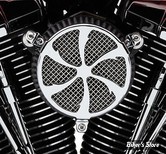 FILTRE A AIR COBRA - TOURING 08/16 / SOFTAIL 16/17 / DYNA FXDLS 16/17 - NAKED - SWEPT - CHROME