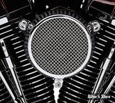 FILTRE A AIR COBRA - TOURING 08/16 / SOFTAIL 16/17 / DYNA FXDLS 16/17 - NAKED - PLAIN - CHROME