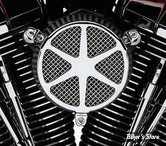 FILTRE A AIR COBRA - TOURING 08/16 / SOFTAIL 16/17 / DYNA FXDLS 16/17 - NAKED - SPOKE - CHROME