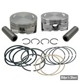 ECLATE G - PIECE N° 20 - KIT PISTONS - ALESAGE : 4 1/8 - S&S 111" - BIGTWIN 84/17 - 4 1/8" Bore Forged Piston - COTE : +0.000 - 92-1560