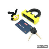 CADENA BLOQUE DISQUE - ABUS - POWER XS 67 PADLOCK. YELLOW. BLISTER PACK