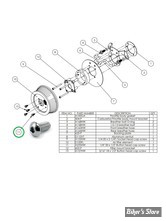 VIS DE FILTRE A AIR - VANCE  & HINES - A235HW - BOMBEE 1/4-20X1/2 - LA PIECE