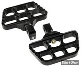 - REPOSES PIEDS / PLATEFORMES PASSAGER - INDIAN SCOUT / VICTORY OCTANE - JOKER MACHINE - MINI SERRATED FLOORBOARDS - NOIR  - 08-644-8B