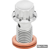 ECLATE L - PIECE N° 16A - BANJO 12MM / 1.50 - SPORTSTER 04/13 - OEM 41737-04 - ARLEN NESS - BOLT BANJO - TITANIUM - FINITION : POLI - 300-833