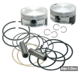 ECLATE G - PIECE N° 20 - KIT PISTONS S&S - TWINCAM 99/06 - CONVERSION 88" EN 106" - COMPRESSION :  9.7:1 - COTE : +0.000 - 92-1210