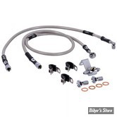 - DURITE DE FREIN ARRIÈRE - SOFTAIL FLST 84/99 - LONGUEUR : +000 - OEM 40957-87C / 40957-87 - GOODRIDGE - INOX - HD0014-2RC-CL