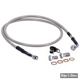 - DURITE DE FREIN AVANT - DYNA FXD 96/05 - LONGUEUR : +000 - 1 DISQUE - OEM 45121-96A / 45121-96 - GOODRIDGE - INOX - HD0042-1FC-CL
