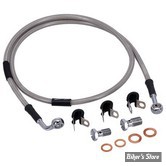 - DURITE DE FREIN AVANT - DYNA FXDL 01/05  - LONGUEUR : +000 - 1 DISQUE - OEM 44794-01A - GOODRIDGE - INOX - HD0064-1FC-CL