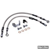-  DURITE DE FREIN ARRIÈRE - SPORTSTER 87/03 - LONGUEUR : +000 - OEM 44438-87C / 44438-87 - GOODRIDGE - INOX - HD0883-2RC-CL