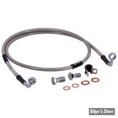 - DURITE DE FREIN AVANT - SOFTAIL FLSTSC 05/07 - LONGUEUR : +000 - OEM 45139-05B - GOODRIDGE - INOX - HD0071-1FC-CL