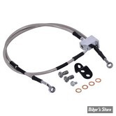 -  DURITE DE FREIN ARRIÈRE - SOFTAIL 00/06  - LONGUEUR : +000 - OEM 45133-04B / 45133-04 - GOODRIDGE - INOX - HD0063-2RC-CL
