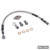 -  DURITE DE FREIN ARRIÈRE - DYNA 91/99 - LONGUEUR : +000 - OEM 40956-90B / 40956-90 - GOODRIDGE - INOX - HD0009-2RC-CL