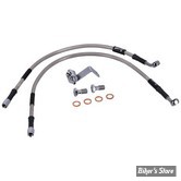 -  DURITE DE FREIN ARRIÈRE - SOFTAIL FXST 84/99 - LONGUEUR : +000 - OEM 45156-89E / 45156-89 - GOODRIDGE - INOX - HD0029-2RC-CL