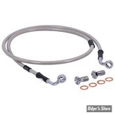 - DURITE DE FREIN AVANT - SPORTSTER 883L 05/10 / 883S-L 11/13 / 1200S-L 06/11 - LONGUEUR : +000 - 1 DISQUE - OEM 46411-05 / E - GOODRIDGE - INOX - HD0079-1FB