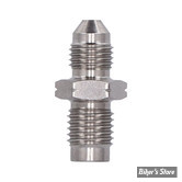 - RACCORD DE CONNECTION : AN3 > M10 x 1.25  - GOODRIDGE - 0° - INOX - 306-03-32C