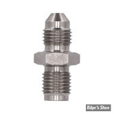 - RACCORD DE CONNECTION : AN3 > 3/8"-24 UNF - GOODRIDGE - 0° - INOX - 815-03VC