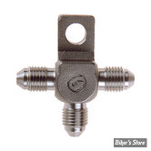- RACCORD DE CONNECTION : AN3 3/8"-24 > 3 x AN3 - GOODRIDGE - INOX - 5130-03C