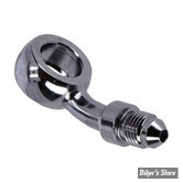 BANJO AN3 - DIAMETRE : 12MM - ORIENTATION : 20° - CHROME - GOODRIDGE -