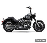 SILENCIEUX COBRA - FAT BOY FLSTF/B 07/16 / DEUCE FXSTD 2007  - Neighbor Hater slip-on mufflers 3" - CHROME - 6041