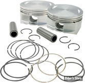 ECLATE G - PIECE N° 20 - KIT PISTONS - ALESAGE : 4" - S&S - BIGTWIN 84/99 - 4" Bore Forged Pistons for V116" - COTE : +0.000 - 92-1420