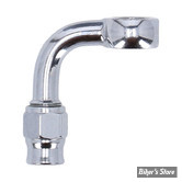 Banjo a sertir 10mm / 3/8"- 90° - CHROME - 5099-03CH