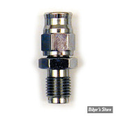 RACCORD - DURITE A SERTIR SUR RACCORD AN3 3/8"-24 I.F - 0° - CHROME - 440-03CH