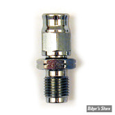 RACCORD - DURITE A SERTIR SUR RACCORD M10 X 1.00  - 0° - CHROME - 442-31CH