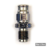 RACCORD - DURITE A SERTIR SUR RACCORD M10 X 1.25  - 0° - CHROME