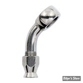 Banjo a sertir 10mm / 3/8"- 45° - CHROME - 5094-03CH