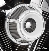 - FILTRE A AIR - ARLEN NESS - TOURING 02/07 / SOFTAIL 01/15 / DYNA 04/17 / TWINCAM CARBU CV 99/06 - INVERTED AIR CLEANER KIT - SLOT TRACK - CHROME - 18-922
