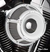 - FILTRE A AIR - ARLEN NESS - TOURING 02/07 / SOFTAIL 01/15 / DYNA 04/17 / TWINCAM CARBU CV 99/06 - INVERTED AIR CLEANER KIT - SLOT TRACK - CHROME - 18-922