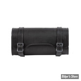 ROULEAU A OUTILS LEDRIE - SQUARE - LEATHER TOOL BAG - 3 LITRES - CUIR - NOIR  