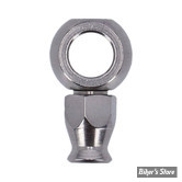 Banjo a sertir 10mm / 3/8"- 0° - COURT / INOX - 5091-03C