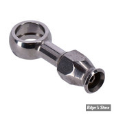 Banjo a sertir 11mm / 7/16"- 0° - INOX / LONG - 5092-03-04C