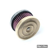 ECLATE M - PIECE N° 24B - FILTRE A AIR - WANNABE CHOPPERS - CARBURATEUR KEIHIN / TILLOTSON / BENDIX - WannaSucker 'Wave' air cleaner - LAITON  - MOT SDG 044